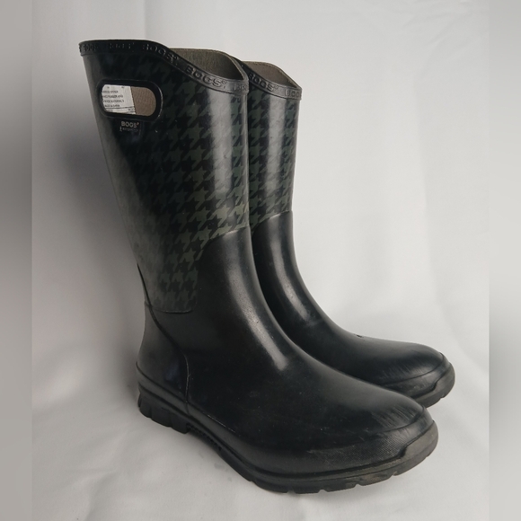 BOGS Model Berkley Hounds Women Rainboots Size 11 Waterproof - Picture 1 of 11